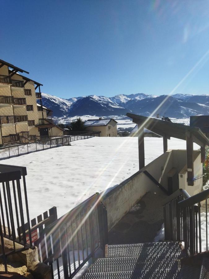 Studio Cabine Vue Sur Les Pyrenees Font-Romeu-Odeillo-Via Eksteriør billede