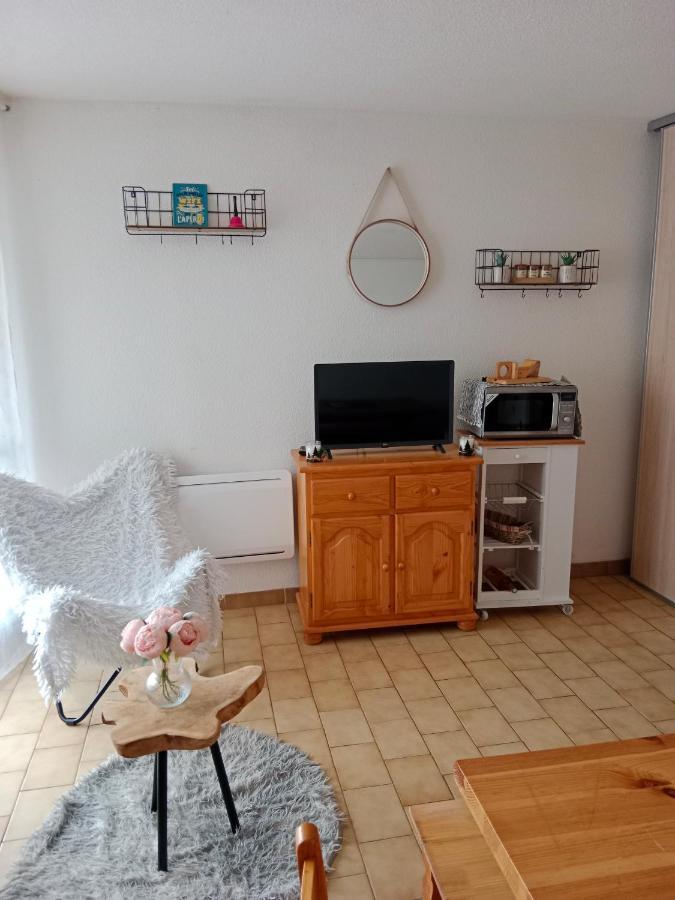 Studio Cabine Vue Sur Les Pyrenees Font-Romeu-Odeillo-Via Eksteriør billede